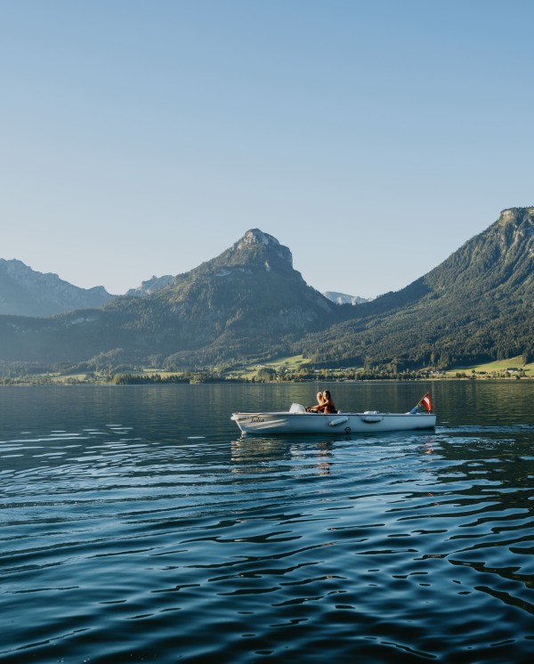 Boot auf einem See im Salzburger Land &copy; Salzburger Land Tourismus | Jonathan Forsthuber