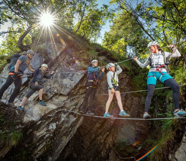 Klettersteig am Geisterberg &copy; Snow Space Salzburg | www.snow-space.com / Christoph Huber