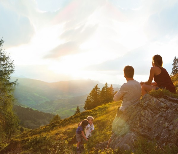 Familienwanderung © SalzburgerLand Tourismus I Ideenwerk Werbeagentur GmbH