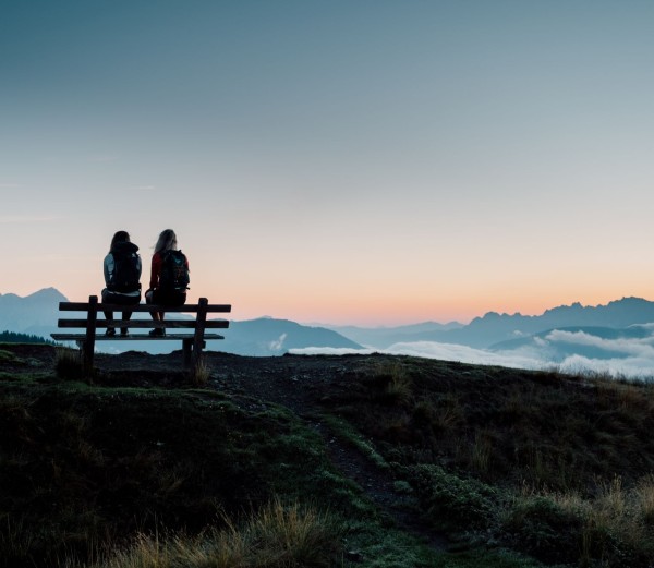 Sonnenuntergang am Berg © SalzburgerLand Tourismus I Christoph Perkles