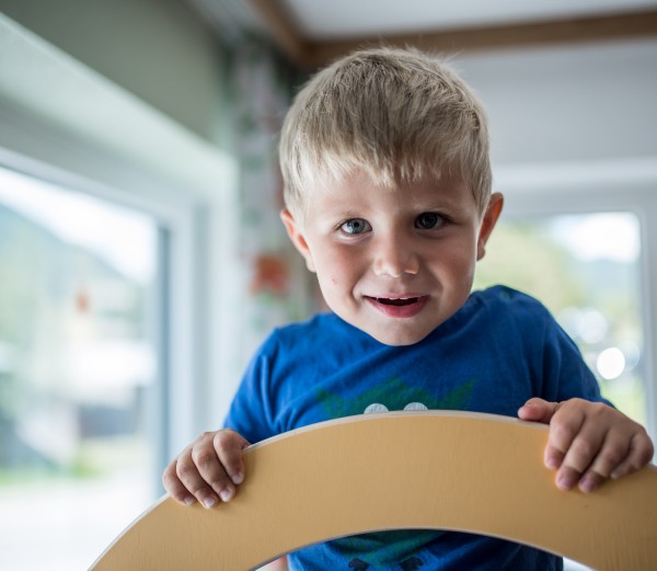 Spielzimmer in der Unterkunft